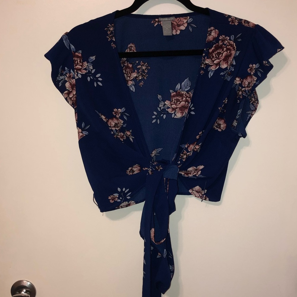 Tie around top